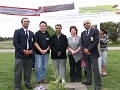 (L-R) Rev. Sunny, Cr Mick, Rev. Indar Jit, Rosy & Rev. Adarsh